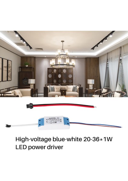 Silhouette LED Sürücü 20-36W Trafo Sürücüsü Dc 60-120V Ac 85-277V Yüksek Kalite (Yurt Dışından)