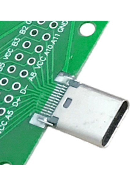 Silhouette Erkek Dişi Tip C Test Pcb Kartı USB 3.1 Bağlantı Noktalı Evrensel Kart 20.6X36.2MM Pimli Test Kartı (Yurt Dışından) modelleri