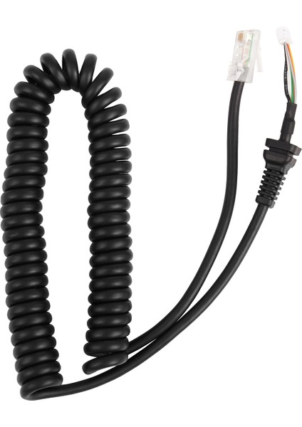 Silhouette Araba El Hoparlör Mikrofon Yedek Mikrofon Kabloları Kablosu Tel -48A6 Araba Radyo Talkie Walkie Telefon Bahar Hattı (Yurt Dışından)
