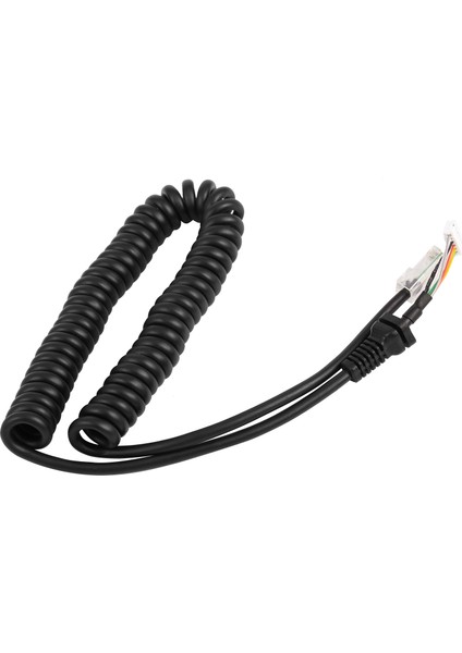 Silhouette Araba El Hoparlör Mikrofon Yedek Mikrofon Kabloları Kablosu Tel -48A6 Araba Radyo Talkie Walkie Telefon Bahar Hattı (Yurt Dışından)