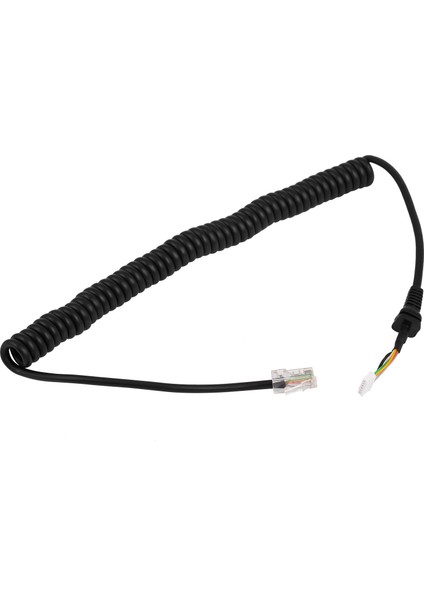 Silhouette Araba El Hoparlör Mikrofon Yedek Mikrofon Kabloları Kablosu Tel -48A6 Araba Radyo Talkie Walkie Telefon Bahar Hattı (Yurt Dışından)