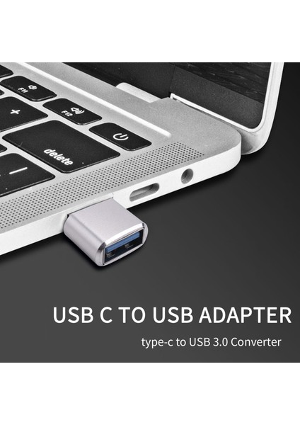 Silhouette USB C - USB Adaptörü 2 Paket Tip C - USB 3.0 Adaptörü Galaxy S9/s8/not 8 Tip C Cihazlar Için Otg'yi Destekleyen USB Adaptörü (Gümüş) (Yurt Dışından)