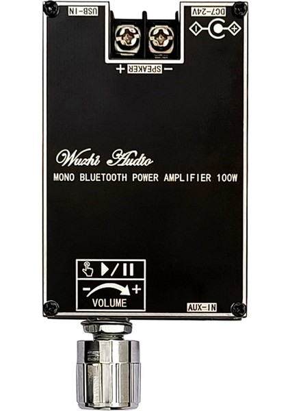 Silhouette Mono 100W Bluetooth Ses Amplifikatörü Kartı, Tws Kutusu Fonksiyonu ile TPA3116D2 Bt5.1 Stereo Ses Modülü DC7-24V -1001B (Yurt Dışından)