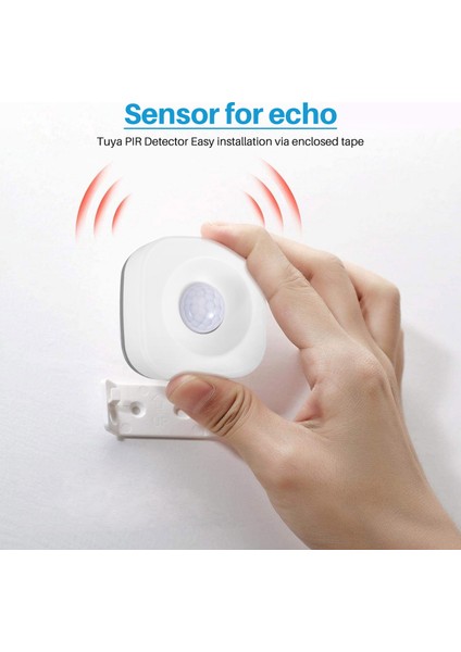 Silhouette Akıllı Zigbee Pır Hareket Sensörü Desteği Tuya Akıllı Yaşam App 2nd Plus Için Ifttt Tuya Platform Hub ile Çalışmak (Yurt Dışından)
