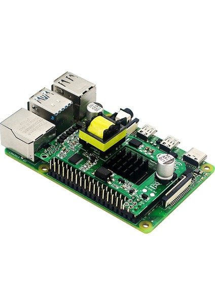 Silhouette 4b Poe Modülü Için Ethernet Üzerinden Güç Ieee 802.3AF Standart Anahtarlar 4 Model B/3b+ Için Poe Şapkası (Yurt Dışından)