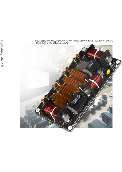 Silhouette 1500W Yüksek Güçlü Hoparlör Geçişi 3 Yollu Yüksek-Düşük 8 Ohm Hoparlör Için Frekans Bölücü, Geçiş Noktası 1600/2800Hz (Yurt Dışından) modelleri
