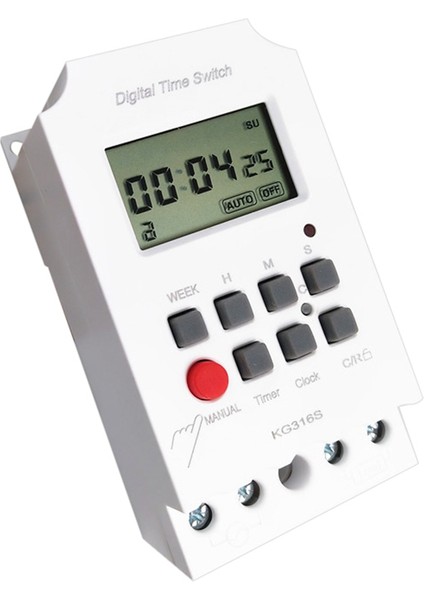 Silhouette 220VAC 25A KG316S Dijital 1 Ikinci Zamanlayıcı Anahtarı Otomatik Elektronik Programlanabilir Güç Zamanlayıcı Anahtarı (Yurt Dışından) modelleri