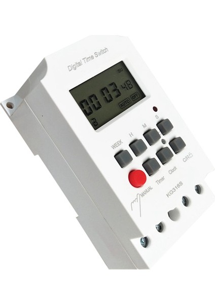 Silhouette 220VAC 25A KG316S Dijital 1 Ikinci Zamanlayıcı Anahtarı Otomatik Elektronik Programlanabilir Güç Zamanlayıcı Anahtarı (Yurt Dışından) fırsatları