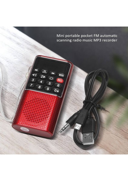 Silhouette L-328 Mini Taşınabilir Cep Fm Otomatik Tarama Radyo Müzik Ses Mp3 Çalar Ses Kaydedici ile Açık Küçük Hoparlör (Yurt Dışından) fiyatları