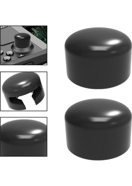 Silhouette 2 Adet Oyun Joystick Koruyucu Kapak Başparmak Çubuk Kavrama Kapağı Steamdeck Host Thumbstick Kılıfı Joypad Oyun Aksesuarları (Yurt Dışından)