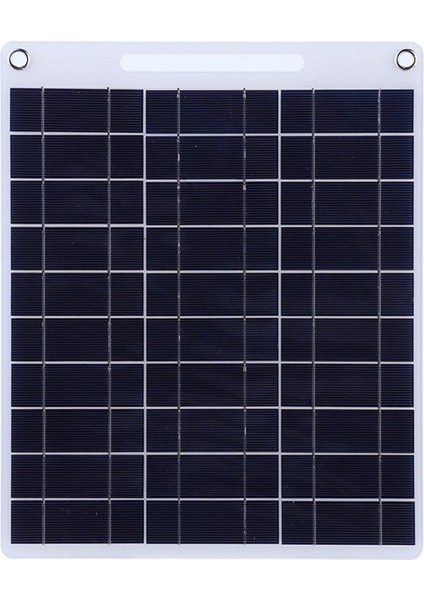 Silhouette 60W Güneş Panelı Taşınabilir 5V Çift USB Hızlı Şarj Paneli Kiti Açık Acil Şarj Pil Seyahat Telefonu Şarj Cihazı (Yurt Dışından)