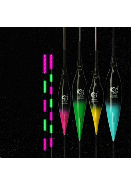 A7 Stili Gündüz Gece Balık Tutma Şamandırası Su Geçirmez Soğuk Işık Elektronik Şamandıralar Aydınlık Şamandıra Açık Balık Temini (Yurt Dışından) fiyatları