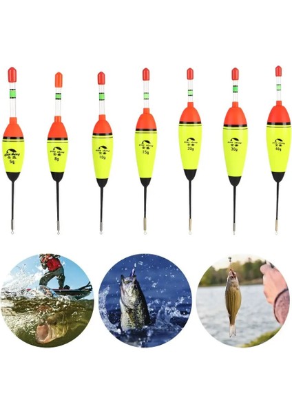 Tlg Shop 40G Tarzı 1 Adet Balık Tutma Şamandırası 5g 8g 10G 15G 20G 30G 40G Bobber Plastik Sıcak Top Boia Eva Köpük Balıkçılık Gece Şamandırası Işık Çubuğu (Yurt Dışından)