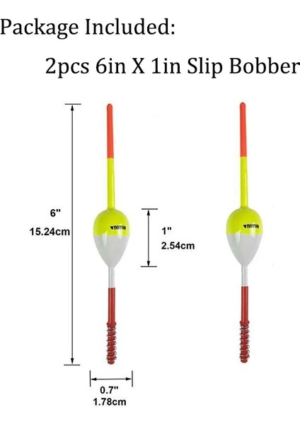 2 Adet 1in x 6in Tarzı 2 Adet Balıkçılık Şamandıra Bobbers Balsa Ahşap Yüzer Bahar Bobbers Oval Çubuk Yüzer Crappie Panfish Walleyes Balıkçılık Için Kayma Bobbers (Yurt Dışından)