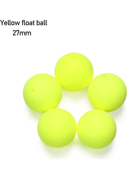 SARI-27MM Tarzı Köpük Şamandıralar Top Boncuk Fasulye Olta Şamandırası Seti Alt Donanım Arma Malzemesi Olta Takımı Aksesuarları Seçim Boyutu (Yurt Dışından)