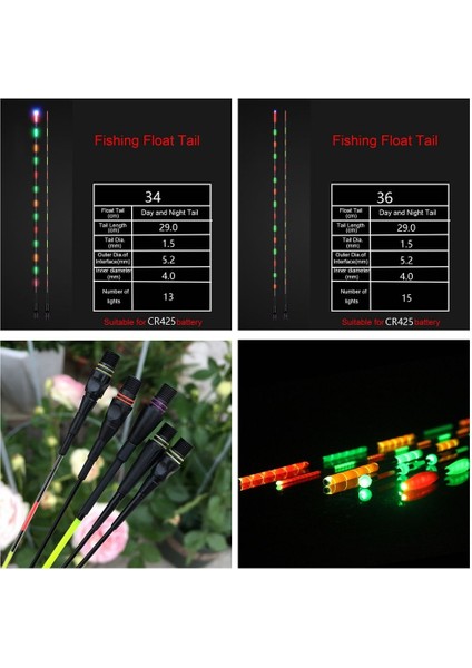 No.32 Tarzı Aletler Endüksiyon Renk Değişimi Balık Teçhizatı Balık Tutma Şamandırası Elektronik Şamandıralar Şamandıra Elektronik Yüzer Kuyruk Açık Denizde Olta Balıkçılığı (Yurt Dışından) fırsatları