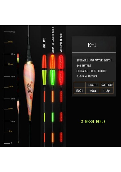 B13-3 Stili Balıkçılık Şamandıraları Aksesuarlar Sazan Şamandırası Aydınlık Akıllı Şamandıra Sazan Yaz Aylarında Balık Tutmak Için Her Şey Yüksek Hassasiyetli Nano Malzeme (Yurt Dışından) fırsatları