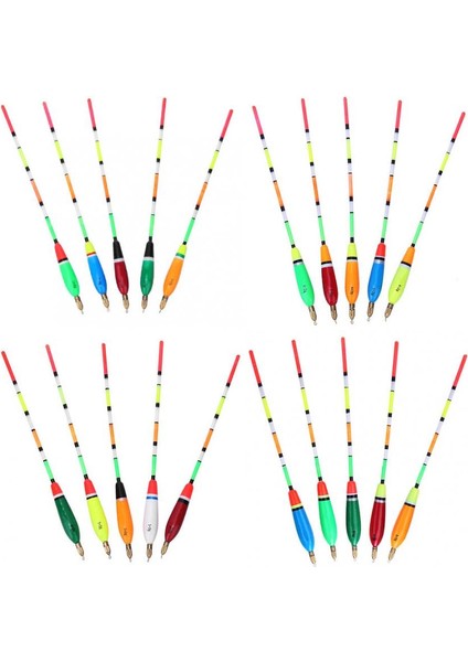 No.3 Tarzı 5 Adetlot Balıkçılık Şamandıralar Set Şamandıra Bobber Balıkçılık Işık Çubuğu Şamandıralar Dalgalı Karışım Boyutu Renk Şamandıra Şamandıra Balıkçılık Aksesuarları Için (Yurt Dışından) indirimleri