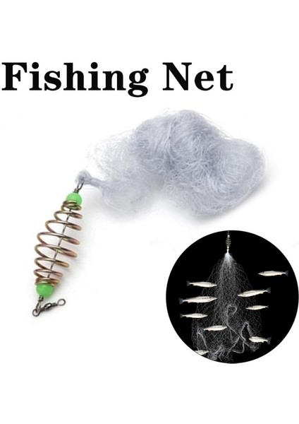 04-6 Hao Stili Yüzen Tuzak Balık Ağı Çok Boyutlu Aydınlık Bakır Yaylı Balık Ağı Fırlatma Balıkçılık Kafesi Patlama Kancası Örgü Aksesuarları (Yurt Dışından) indirimleri