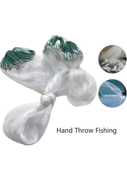 20M Tarzı Tek Katmanlı Balık Ağı Balık Örgü Tuzak Monofilament Solungaç Ağları Açık Taşınabilir Katlanır Yakalama Balık Aracı Balıkçılık Aksesuarları (Yurt Dışından)