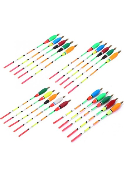 No.4 Tarzı 5 Adetlot Balıkçılık Şamandıralar Set Şamandıra Bobber Balıkçılık Işık Çubuğu Şamandıralar Dalgalı Karışım Boyutu Renk Şamandıra Şamandıra Balıkçılık Aksesuarları Için (Yurt Dışından) modelleri