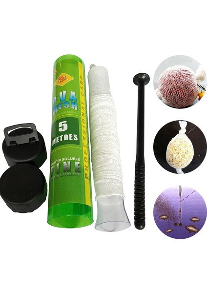 Stil1 3.7CMX5M Stili M Su Çözünen Pva Dar Örgü Tüp Net Sazan Balıkçılık Besleyici Lures Dolum Piston Bar Takım Sazan Balıkçılık Besleyici (Yurt Dışından) fırsatları