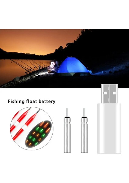 Çift Delik Stili Aydınlık Elektronik Şamandıra Şarj Cihazı CR425 Şarj Edilebilir Balık Tutma Şamandırası Pil USB Şarj Cihazı Akıllı Balık Tutma Alarmı Şamandıra Bite (Yurt Dışından) fırsatları