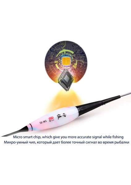 Sw-03 Stili 1 Adet Renk Değiştirilebilir Balıkçılık Şamandıra Bite Alarm Şamandırası + 1 Pil + 1 Şamandıra Tüpü + 1 Çanta Kancaları Hassas Kararlı Bobber Olta Takımı (Yurt Dışından) fiyatları