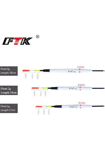 2g Tarzı Ftk Ack G Barguzinsky Köknar Şamandıra Uzunluğu .5cm Balık Tutma Şamandırası Dikey Şamandıra Şamandıra Olta Takımı Sazan Balıkçılığı Için (Yurt Dışından) fırsatları