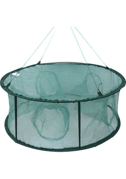 6 Delik Stili Otomatik Balık Ağı Tuzak Kafesi Yengeç Kerevit Istakoz AUG889 Için Yuvarlak Şekil Açma (Yurt Dışından) indirimleri