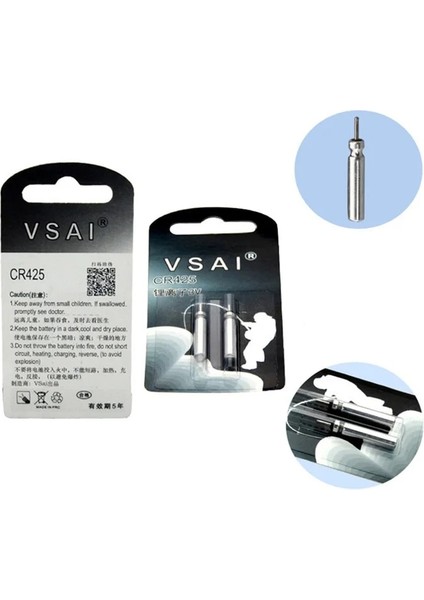 B4 Stili 5pcslot CR425 Piller Balıkçılık Şamandıra 3 V Gece Lambası Lityum Ell LED Balıkçılık Şamandıra Balıkçılık Araçları Takımları (Yurt Dışından) fırsatları