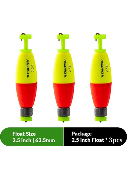 2.5in Şamandıra Stili 3 Adet Köpük Balıkçılık Şamandıra Şamandıra 1.5in 2. Yüzer Yüzdürme Eva Balıkçılık Bobber Flotador Balıkçılık Için Şamandıra Üzerinde Ağırlıklı Budak (Yurt Dışından) fiyatları