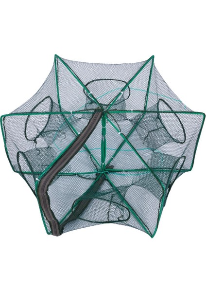 B Tarzı Otomatik Balık Ağı Naylon Katlanır Karides Kafesi Kerevit Yengeç Balık Tuzağı Catcher Katlanabilir Balıkçılık Ağı (Yurt Dışından)