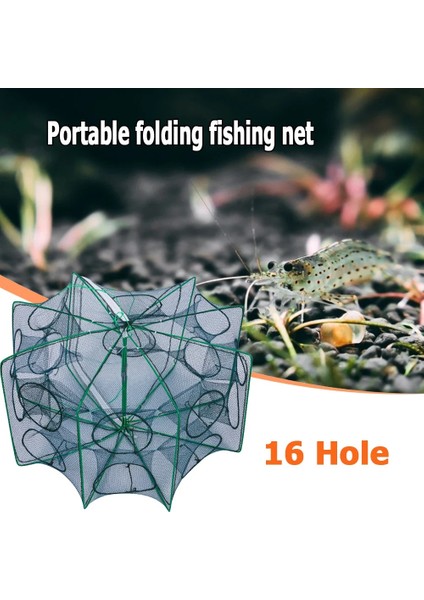 B Tarzı Otomatik Balık Ağı Naylon Katlanır Karides Kafesi Kerevit Yengeç Balık Tuzağı Catcher Katlanabilir Balıkçılık Ağı (Yurt Dışından) modelleri