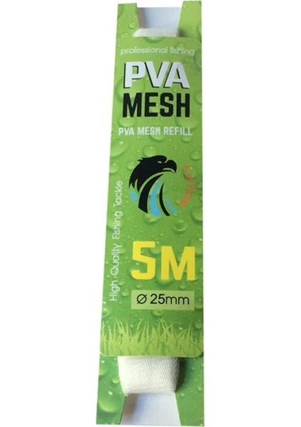 1pc 2.5cm 5m Tarzı Sıcak Satış 5m Pva Balıkçılık Mesh Çözünür Dar Balıkçılık Ağı Suda Çözünür Örgü Beyaz Dolum Çorabı Yem Çanta Balık Ağı Korumak (Yurt Dışından)