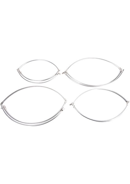 No.35 Tarzı 2021 Sıcak Gümüş Paslanmaz Çelik Balıkçılık Katlanır Net Brail Kafa Yuvarlak Dipnet Takımı Aksesuar 35CM,40CM,45CM,50CM (Yurt Dışından) modelleri