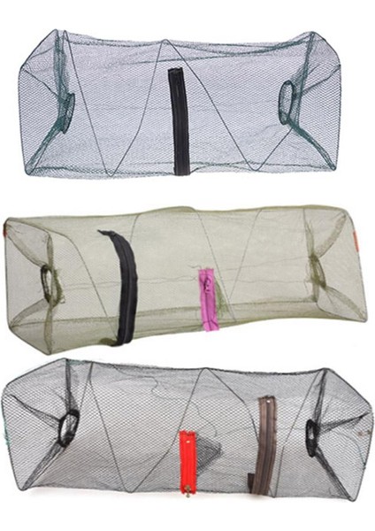 Bir Stil Stili Balık Ağı Tuzak Rastgele Renk Yengeç Balık Crawdad Karides Minnow Balıkçılık Yem Tuzak Dip Balıkçılık Aksesuarları Için Dip Net Kafes (Yurt Dışından)