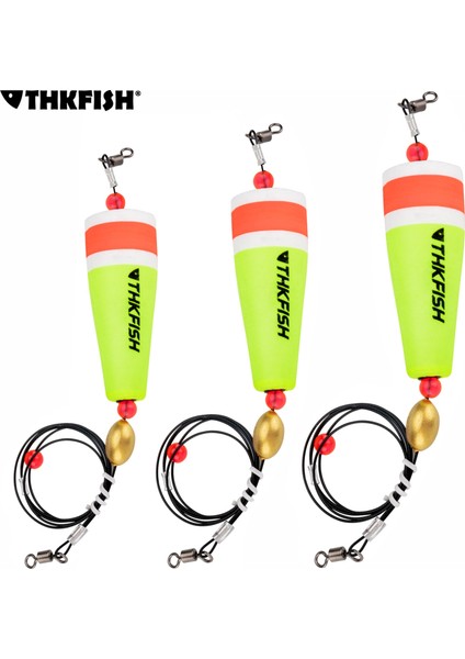 28G Sarı Stil Thkfish Köpük Balıkçılık Şamandıra Şamandıra Kayma Şamandıra Flotador Bobber Carolina Rig Olta Takımı 28G 35G 40G (Yurt Dışından) fırsatları