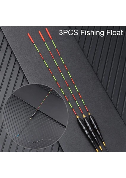 No.2 Tarzı 3 Adet Balıkçılık Şamandıra Ahşap Floresan Yüksek Hassasiyetli Bobber Aydınlık Şamandıra Işaretli Kalın Balıkçılık Işık Şamandıra Balıkçılık Aksesuarları (Yurt Dışından) fiyatları