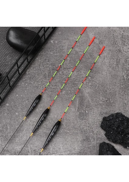 No.2 Tarzı 3 Adet Balıkçılık Şamandıra Ahşap Floresan Yüksek Hassasiyetli Bobber Aydınlık Şamandıra Işaretli Kalın Balıkçılık Işık Şamandıra Balıkçılık Aksesuarları (Yurt Dışından) indirimleri