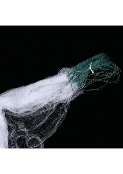 Balık Ağı B Tarzı Float Balık Tuzağı Monofilament Örgü Küçük Solungaç Naylon Balık Ağı Aksesuarı ile Beyaz Açık Yeşil Balık Ağı .5m x 12M (Yurt Dışından)