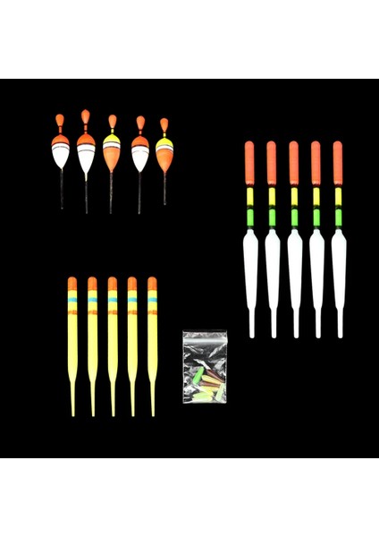 15 Adet Tarzı Et Deniz Balıkçılık Şamandıraları Dikey Şamandıra Kayma Bobber Çubuk Balıkçılık Yemleri Dikey Şamandıra Deniz Balıkçılığı Şamandıraları Balıkçılık Yemleri (Yurt Dışından) indirimleri