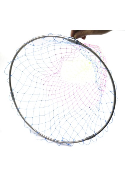 50CM-A Tarzı Naylon Balık Ağları Eşkenar Dörtgen Örgü Delik Derinliği Katlanabilir Balıkçılık Araçları Katlanır Naylon Iniş Dip Net (Yurt Dışından) fırsatları