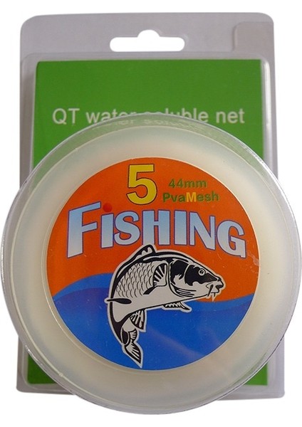 4.7cm 5m Stili Sıcak Satış 5m Pva Balıkçılık Mesh Çözünür Dar Balıkçılık Ağı Suda Çözünür Örgü Beyaz Dolum Çorabı Yem Çanta Balık Ağı Korumak (Yurt Dışından)