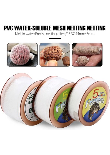 Opp Tarzında 37 mm 5m Balıkçılık Pva Suda Çözünen Örgü Suda Çözünür Örgü Dar Ağ Sazan Balıkçılık Besleyici Tuzak Yem Çanta Ağları Balıkçılık Aksesuarları (Yurt Dışından) modelleri