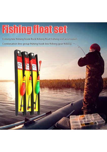 Kabak Tipi Stili 3 Adet Olta Bobber Hattı Kitleri Olta Köpük Şamandıra Kaya Balıkçılık Şamandıralar Set Olta Takımı Buz Balıkçılık Şamandıra Balık Aksesuarları Hediyeler (Yurt Dışından) fırsatları