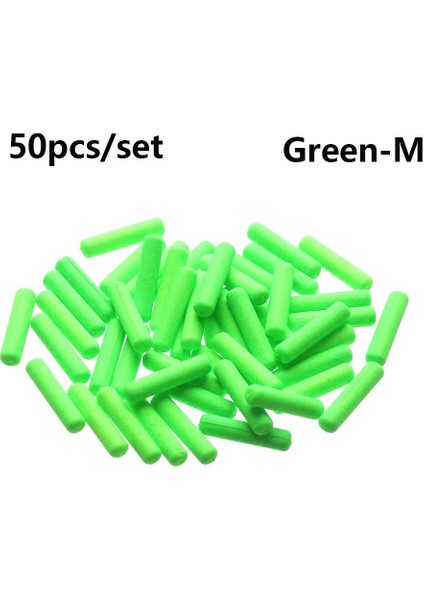 Yeşil M Stili Çanta Hafif Silindir Köpük Yüzer Top Balıkçılık Bobber Yüzen Oval Gösterge Teçhizatı Malzeme Balık Takımları Aksesuarları (Yurt Dışından)
