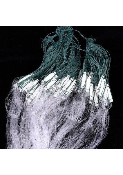 8m Tarzı 1 Adet Balık Ağı Tek Örgü Naylon Dayanıklı Şamandıra Tuzak Monofilament Solungaç Net Balıkçılık Aksesuarları El Döküm Için Dropshıp (Yurt Dışından)