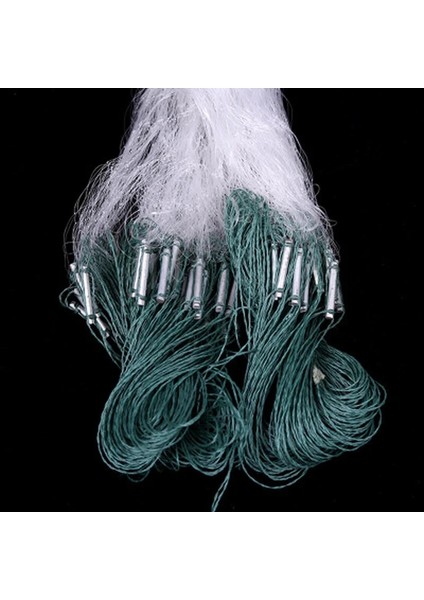 8m Tarzı 1 Adet Balık Ağı Tek Örgü Naylon Dayanıklı Şamandıra Tuzak Monofilament Solungaç Net Balıkçılık Aksesuarları El Döküm Için Dropshıp (Yurt Dışından)