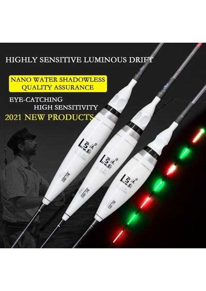 B5-006 Stili 2021 Yeni Balıkçılık Akıllı LED Elektronik Şamandıralar Sazan Şamandıra Aydınlık Akıllı Yayın Balığı Olta Takımı Için Yüksek Hassasiyet Çizgili Bas (Yurt Dışından) modelleri